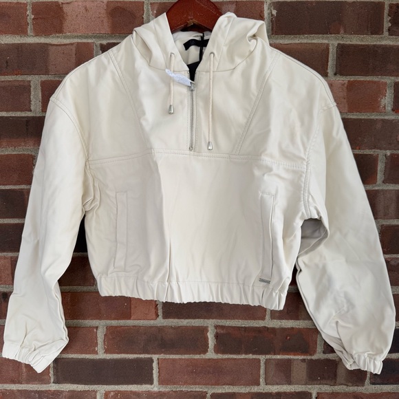 Ava And Ever Honey Hooded Jacket Cream UK Size 6 US 2 NEW - Picture 6 of 12